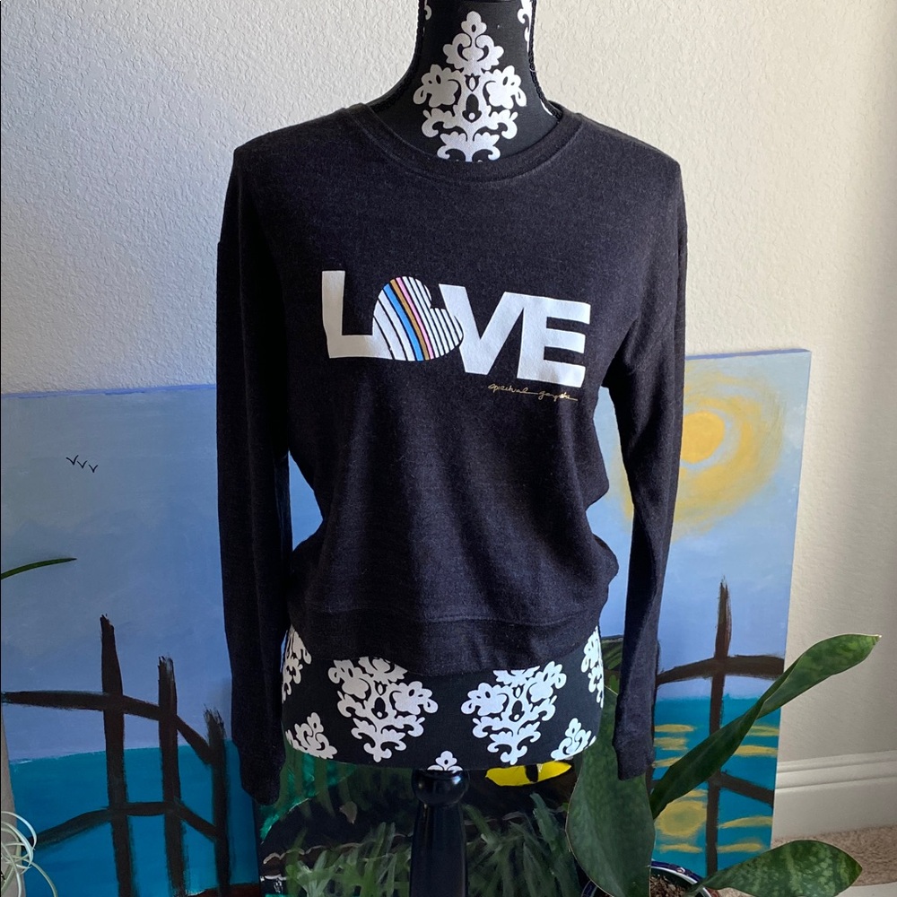 Spiritual Gangster Black Love Graphic Sweatshirt